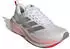 Adidas Running Supernova Glide cloud white/silver met./lucid red