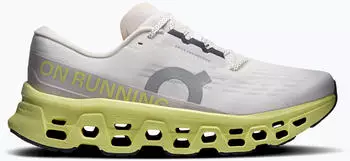 On Cloudmonster 3 hellgrau/beige/gelb