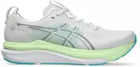 Laufschuh ASICS "GEL-KAYANO 33", Herren, Gr. 45, wei&szlig; (wei&szlig;, energy aqua),