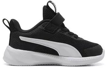 Puma Flyer 4 Kids Running Shoes black/white
