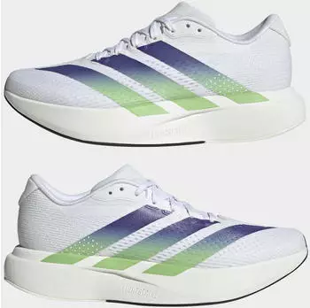Adidas Duramo EVO M Running Shoe Very Lightweight ftwr white/beam green/night flash