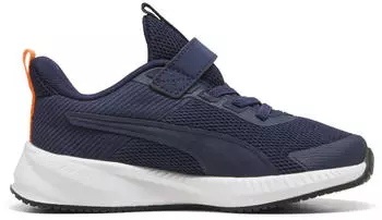 Puma Flyer 4 Kids Running Shoes navy/wei&szlig;/blau