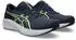 Asics PATRIOT 14 Running Shoe with Breathable Mesh Upper and Energized Midsole midnight/illuminate yellow