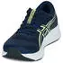 Asics PATRIOT 14 Running Shoe with Breathable Mesh Upper and Energized Midsole midnight/illuminate yellow