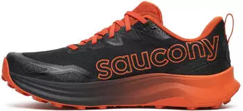 Saucony Peregrine 16 black/rust – Saucony Peregrine 16 black/rust für sicheren Halt auf Trail