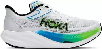 Hoka U ROCKET X 3 frost/electric lime