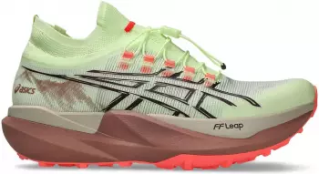 Asics METAFUJI TRAIL 2 illuminate yellow/dark aubergine