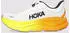 Hoka Bondi 9 white/neon tangerine