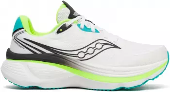 Saucony Hurricane 26 Men's Running Shoe (S101098) white/citron