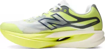 New Balance FuelCell SuperComp Elite V6 gelb – Sohlenaufbau und Dämpfung für schnelle Einheiten