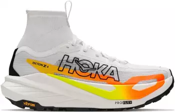 Hoka Tecton X 4 (1176632) frost/neon tangerine