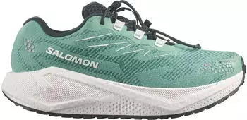 Salomon Aero Blaze 4 GRVL GORE-TEX Women's Trail Running Shoes oil blue/vanilla ice/clearly aqua