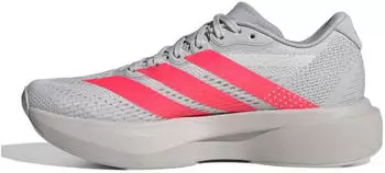 Adidas Adizero Pacer Women grey two/halo silver/lucid red