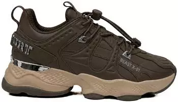 Plein Sport Running Sneaker FAFS-USC1042-STE003N dunkelbraun/schwarzbraun