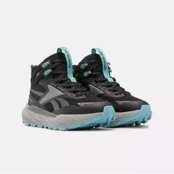 Reebok BASE TRAIL MID Walking Shoe black/grey 4/hazy teal