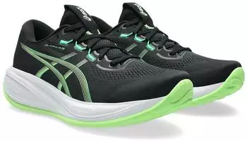Asics Gel-Cumulus 28 black/illuminate green (Herren) (1011C143-001)