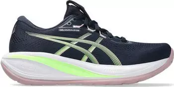 Asics Gel-Cumulus 28 midnight/illuminate green (Damen) (1012B916-400)