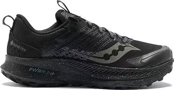 Saucony Ride TR2 GTX triple black/navy (Damen) (S10953-14)
