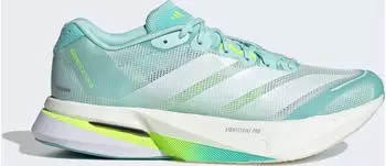 adidas Adizero Boston 13 semi flash aqua/zero metalic/lucid lemon (Damen) (JS4957)