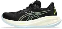 ASICS 1012B599-006, ASICS Gel-Cumulus 26 Laufschuhe Damen 006 - black/safety yellow