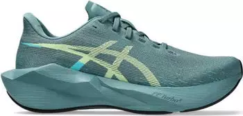 Asics Novablast 6 foggy teal/illuminate yellow (Herren) (1011C243-401)