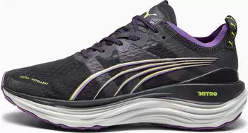 Puma ForeverRun Nitro Winter puma black/purple pop/yellow burst (Damen) (378473-01)