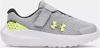 Under Armour Surge 4 AC mod gray/black/lumin yellow (Junior) (3027105-011)