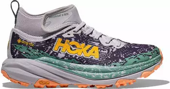 Hoka Speedgoat 6 Mid Gore-Tex ash grey/charcoal grey (Damen) (1155153-AYC)
