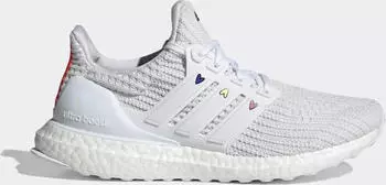 adidas Ultraboost DNA 4.0 cloud white/chalk white/solar red (Damen) (GZ9232)
