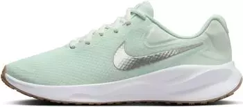 Nike Revolution 7 barely green/white/platinum tint/metallic silver (Damen) (FB2208-303)