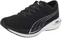 Puma abweichen Nitro Black Womens Running Trainer Schwarz Damen