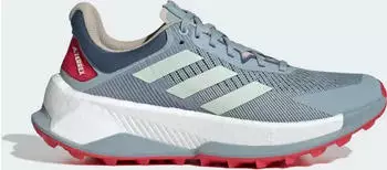 adidas Terrex Soulstride Ultra magic grey/linen green/pure ruby (Herren) (IH3794)