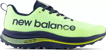 New Balance FuelCell SuperComp Trail bleached lime glo/nb navy/tea tree (Herren) (MTTRXCC)