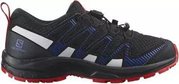 Salomon XA Pro V8 black/lapis blue/fiery red (Junior) (L47141300)