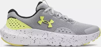 Under Armour Grade School Surge 4 mod gray/black/lumin yellow (Junior) (3027103-013)