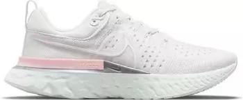 Nike React Infinity Run Flyknit 2 platinum tint/barely green/metallic silver/white (Damen) (CT2423-007)
