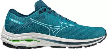 Mizuno Inspire 18 morocco/wei&szlig;/gibraltar sea (Herren) (J1GC2244-02)