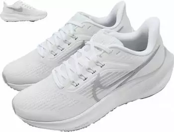 Nike Air Zoom Pegasus 39 white/pure platinum/grey fog/metallic silver (Damen) (DH4072-100)