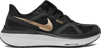 Nike Structure 25 black/white/dark smoke grey/metallic gold (Damen) (DJ7884-003)