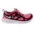 Nike Free Run 2 LE (GS) vivid pink/white/pink glow/black