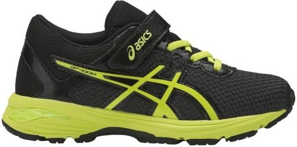 Asics GT-1000 6 GS PS black/energy green/silver