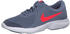 Nike Revolution 4 GS Ashen Slate/Flash Crimson-Diffused Blue