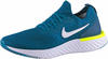 Nike Epic React Flyknit Green Abyss White Blue Force Volt