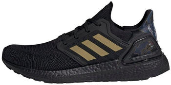 Adidas Ultraboost 20 core black/gold metallic/signal coral