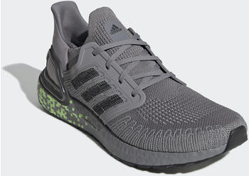 Adidas Ultraboost 20 grey three/core black/signal green