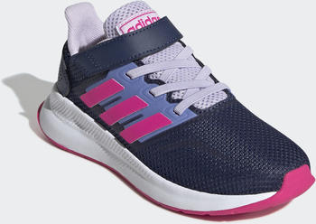 Adidas Run Falcon Kids tech indigo/shock pink/purple tint