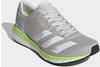 Adidas Adizero Boston 8 Women grey one/cloud white/signal green