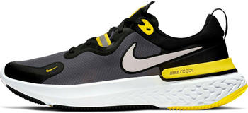 Nike React Miler black/white/optic yellow