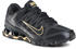 black/metallic gold/black