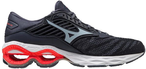 Mizuno Men's Wave Creation 22 (2021) india ink wan blue ignition red